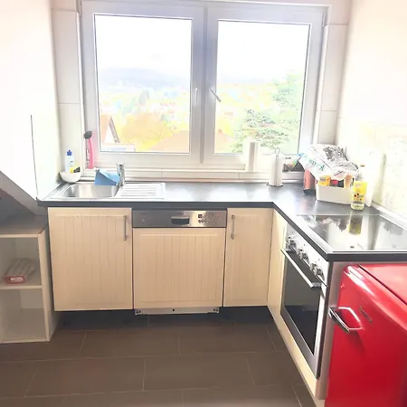 Mit Schoener Aussicht Auf Den Grossen Feldberg & Burg Koenigstein & Frei Parkplatz Auf Strassenseite *